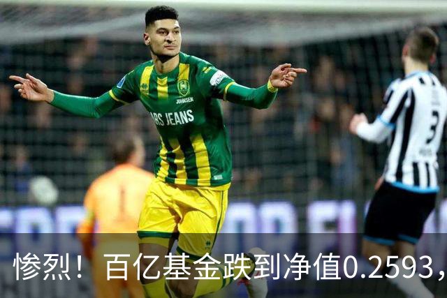 惨烈！百亿基金跌到净值0.2593，暴跌74%！无数基民不敢打开账户